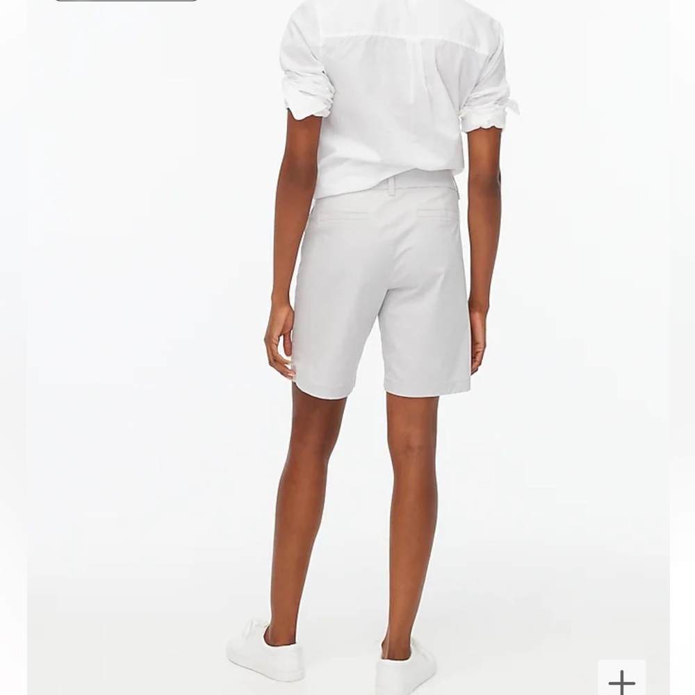 NWT J Crew 9" Frankie bermuda chino short, size: 8 - Picture 2 of 9